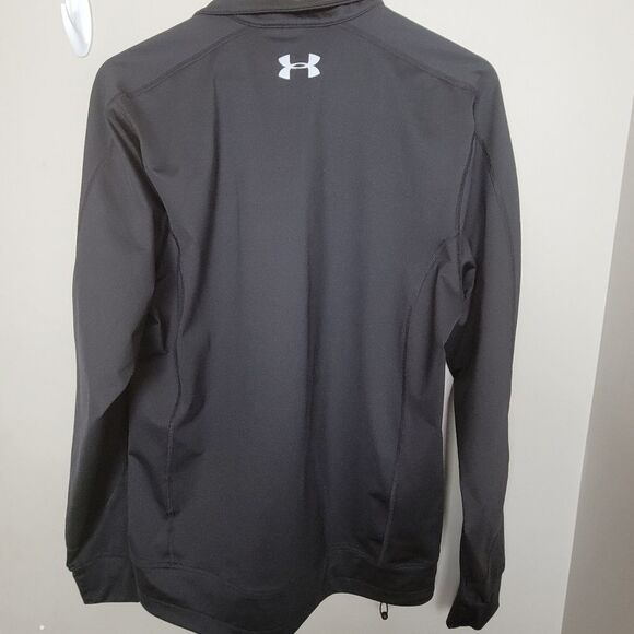 Under Armour Coldgear Storm Men's Long-Sleeve 1/4-Zip Jacket Blacl Medium - Picture 5 of 6